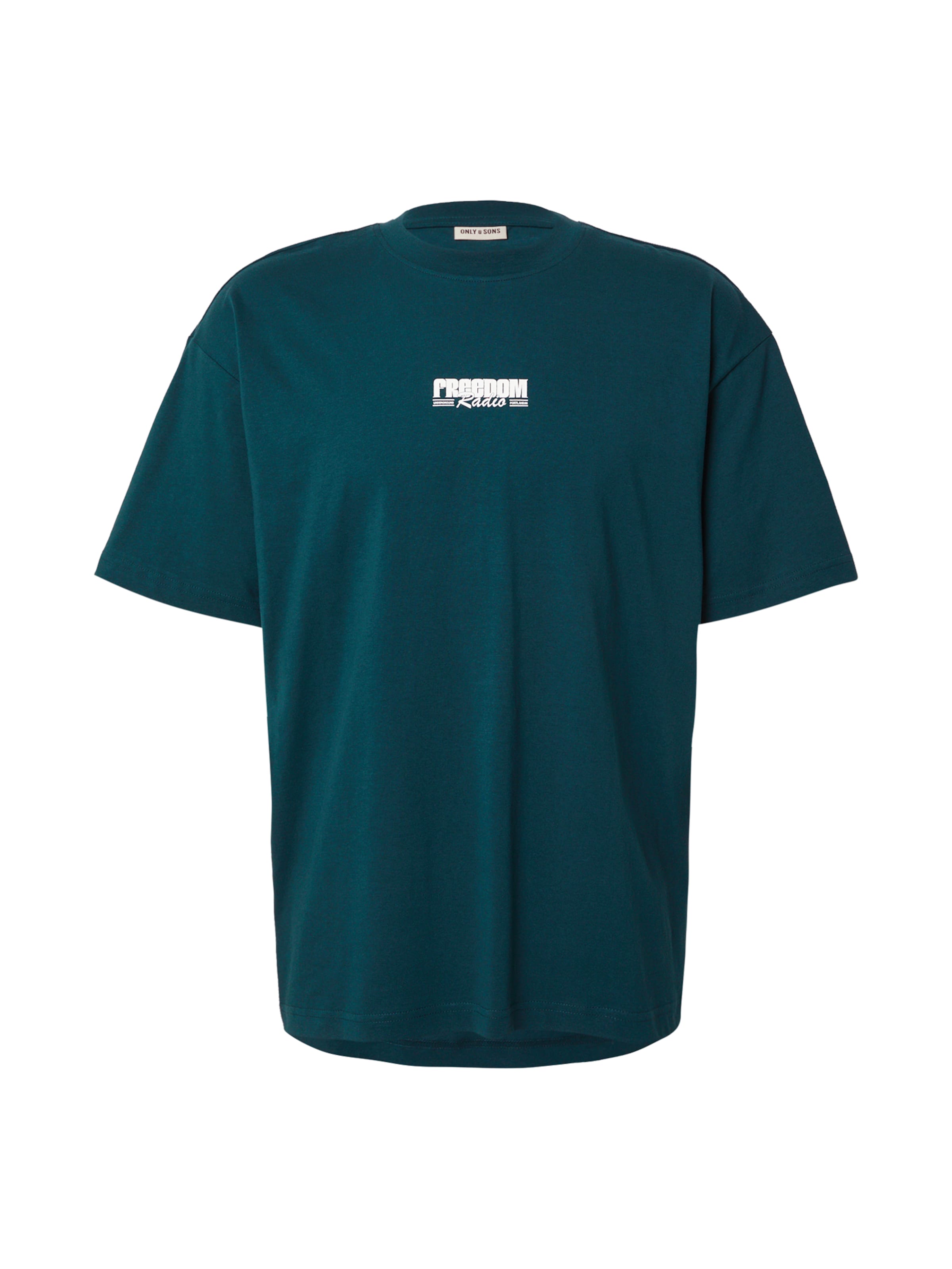 T-Shirt 'ONSPASSA' Only & Sons en bleu : devant