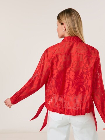 TAIFUN Between-Season Jacket in Red