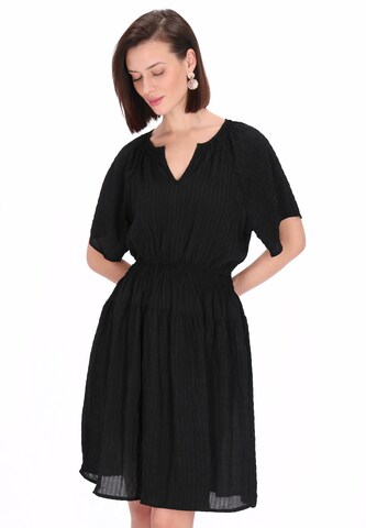 Usha Dress 'Casual' in Black: front
