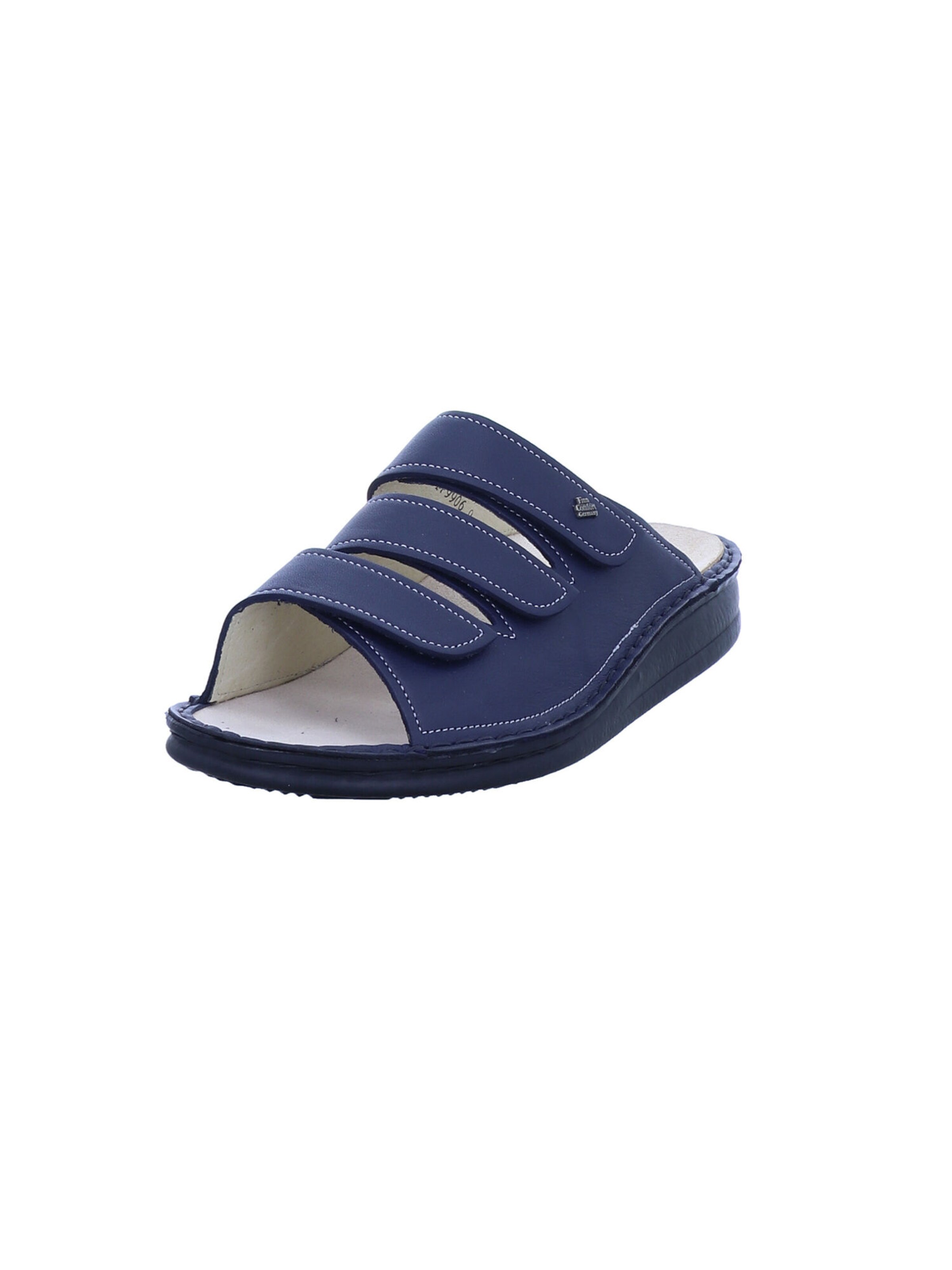 Finn Comfort Muiltjes 'Korfu' in Blauw: voorkant