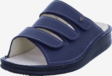 Finn Comfort Mules 'Korfu' in Blue: front