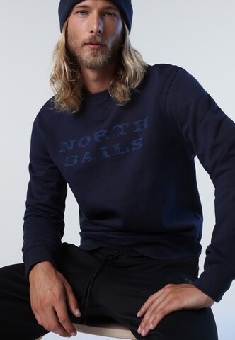 North Sails Sweatshirt in Blauw