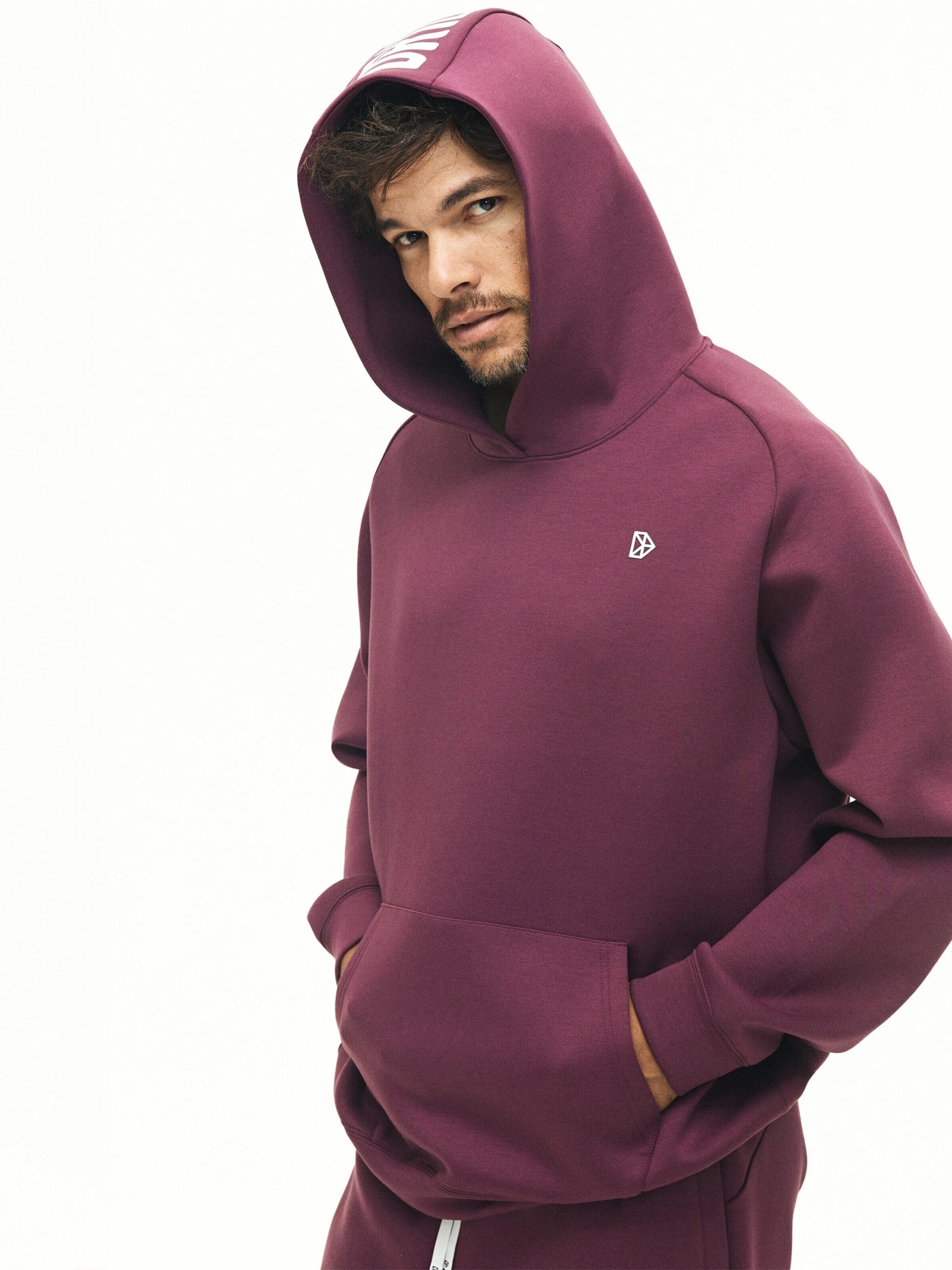 Pullover 'RECREATION Scuba Hoodie' di DRILLS Apparel in rosso