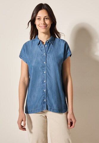 CECIL Bluse in Blau: Vorderseite