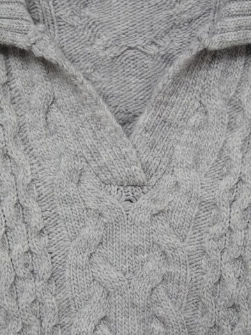 MANGO Pullover 'HEIDI' in Grau