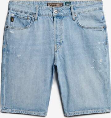 Superdry Jeans in Blauw: voorkant