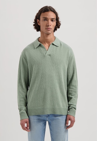 Dstrezzed Pullover 'Niki' in Grün: Vorderseite