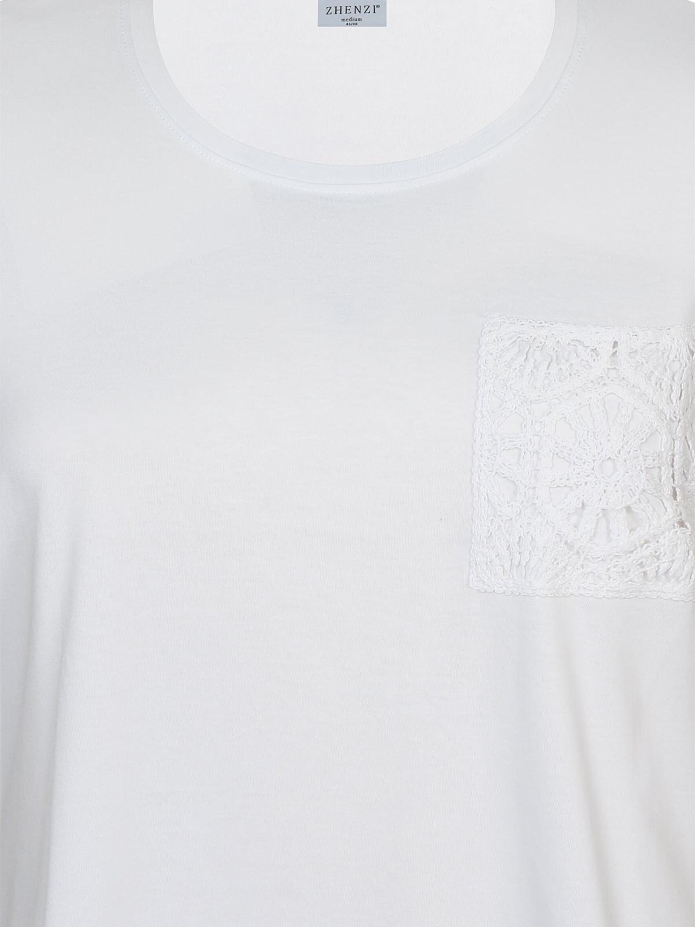 Zhenzi Shirt 'Carla' in White