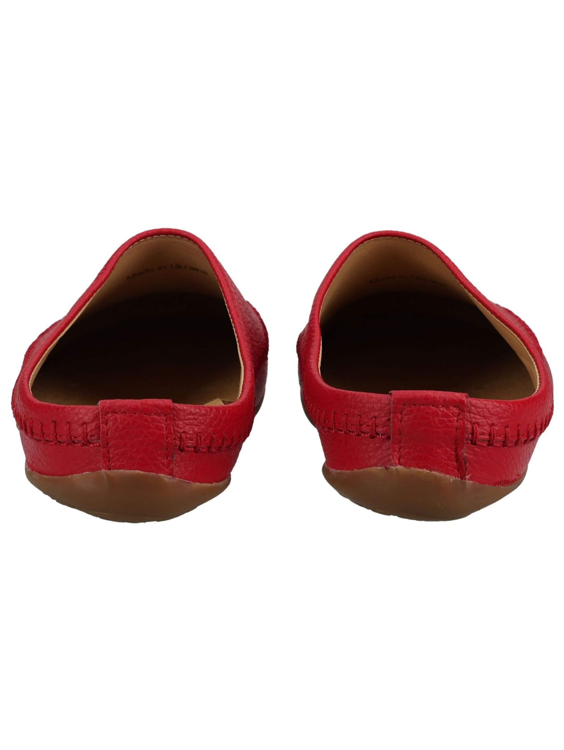 HAFLINGER Huisschoenen in Rood