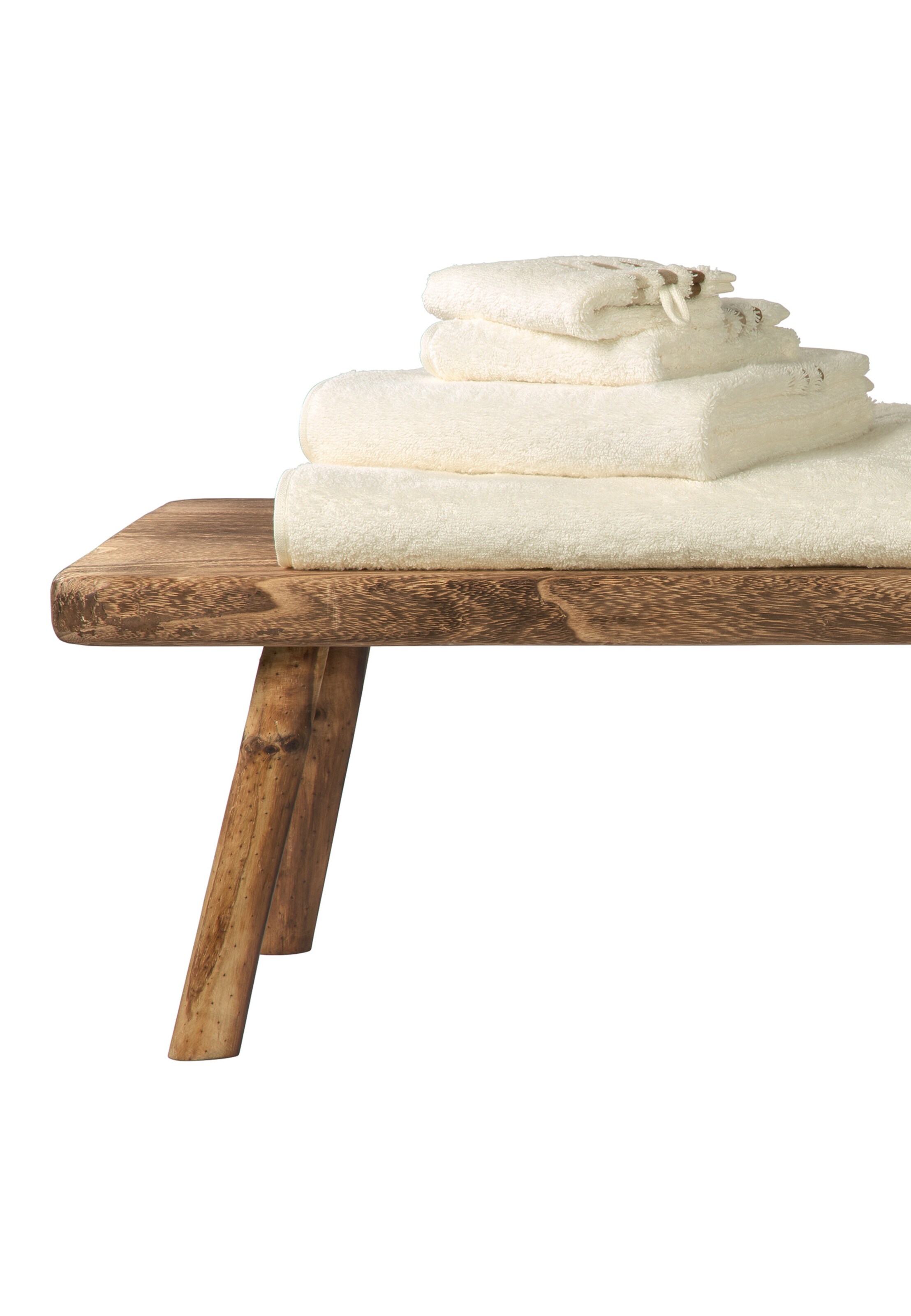 SCHIESSER Towel 'Skyline Color' in White