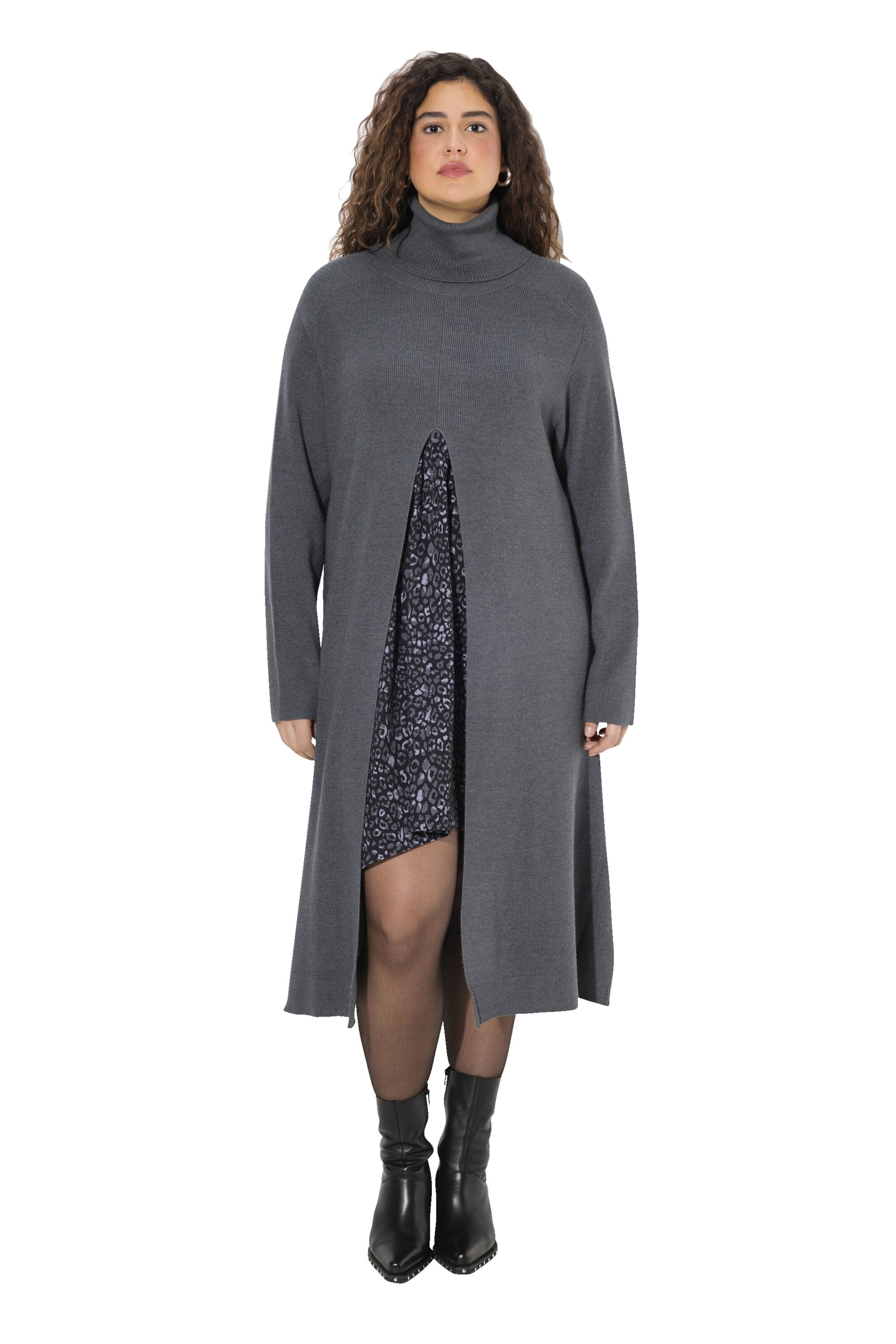 Ulla Popken Trui in Grijs