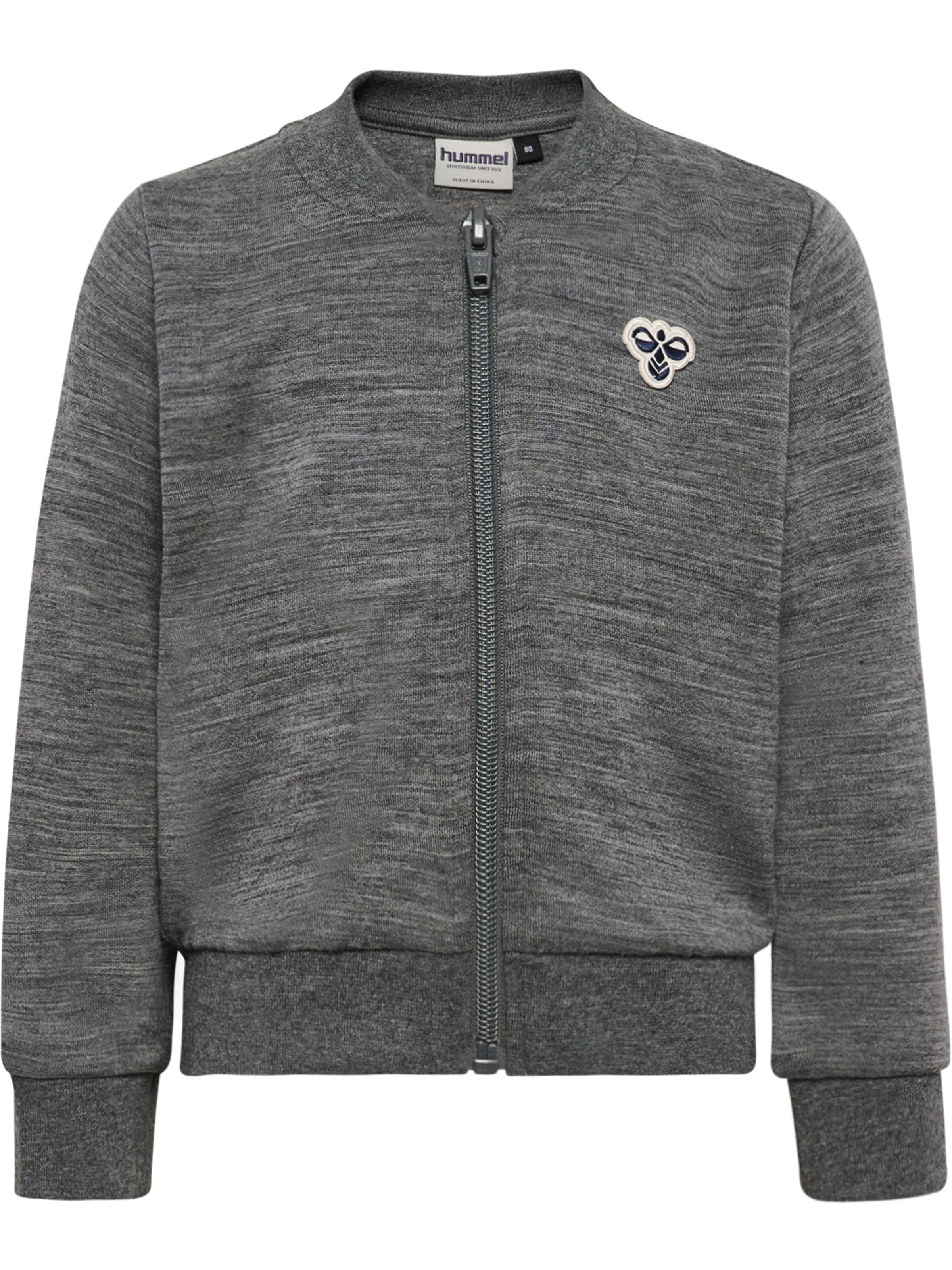 Hummel Sweatjakke i grå: forside