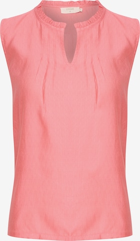 Cream - Blusa 'Liselin' em rosa: frente