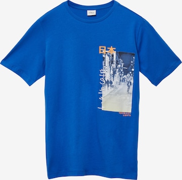 s.Oliver Shirt in Blau: Vorderseite