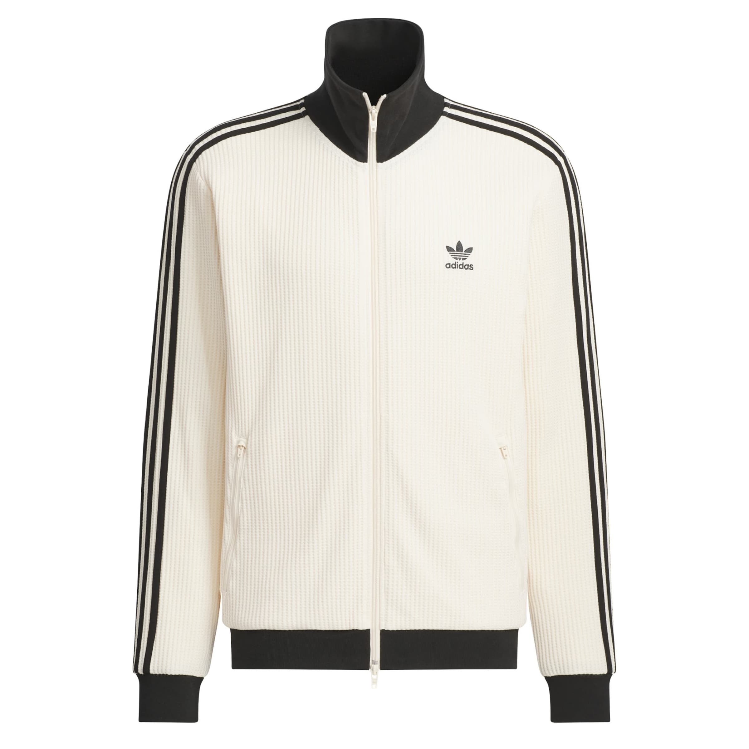 ADIDAS ORIGINALS Sweatvest 'Adicolor Classic' in Wit: voorkant