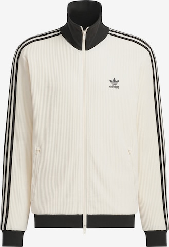 Veste de survêtement 'Adicolor Classic' ADIDAS ORIGINALS en blanc : devant