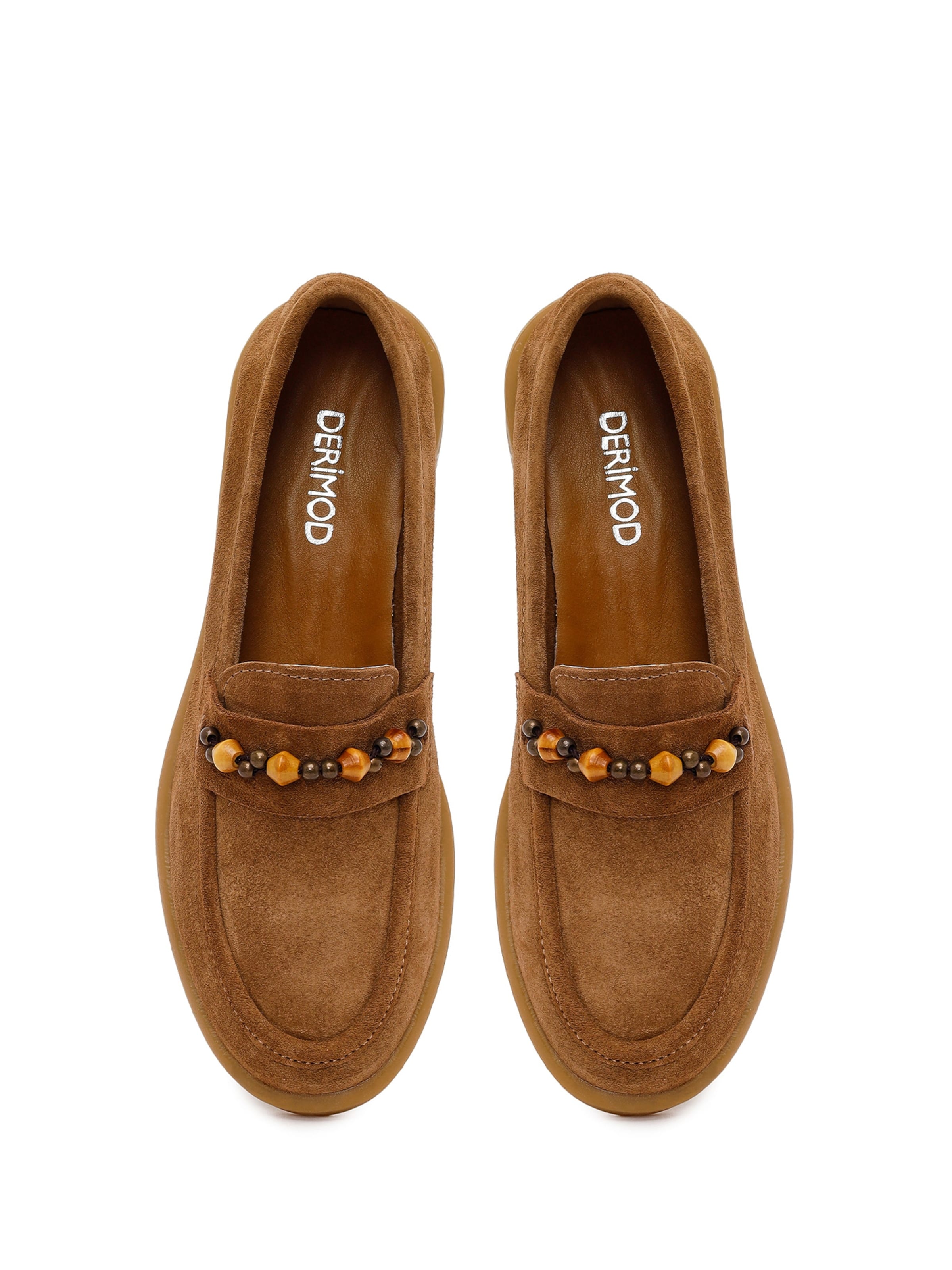 Derimod - Sapato Slip-on em castanho