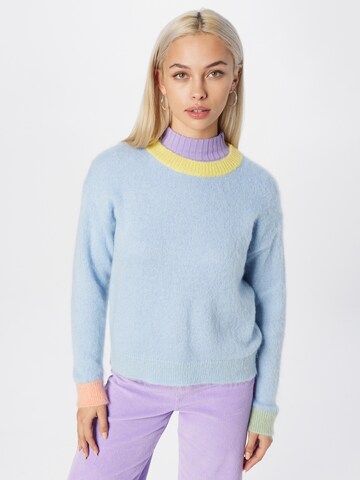 UNITED COLORS OF BENETTON Sweater in Blue: front