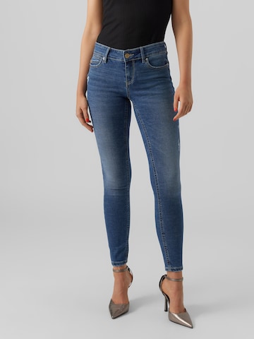 VERO MODA Skinny Jeans 'Robyn' i blå: framsida