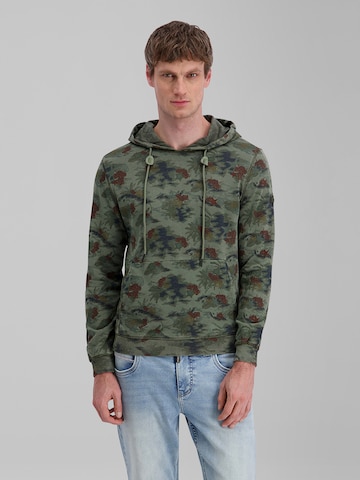 TIMEZONE Hoodie Timezone in Grün: Vorderseite