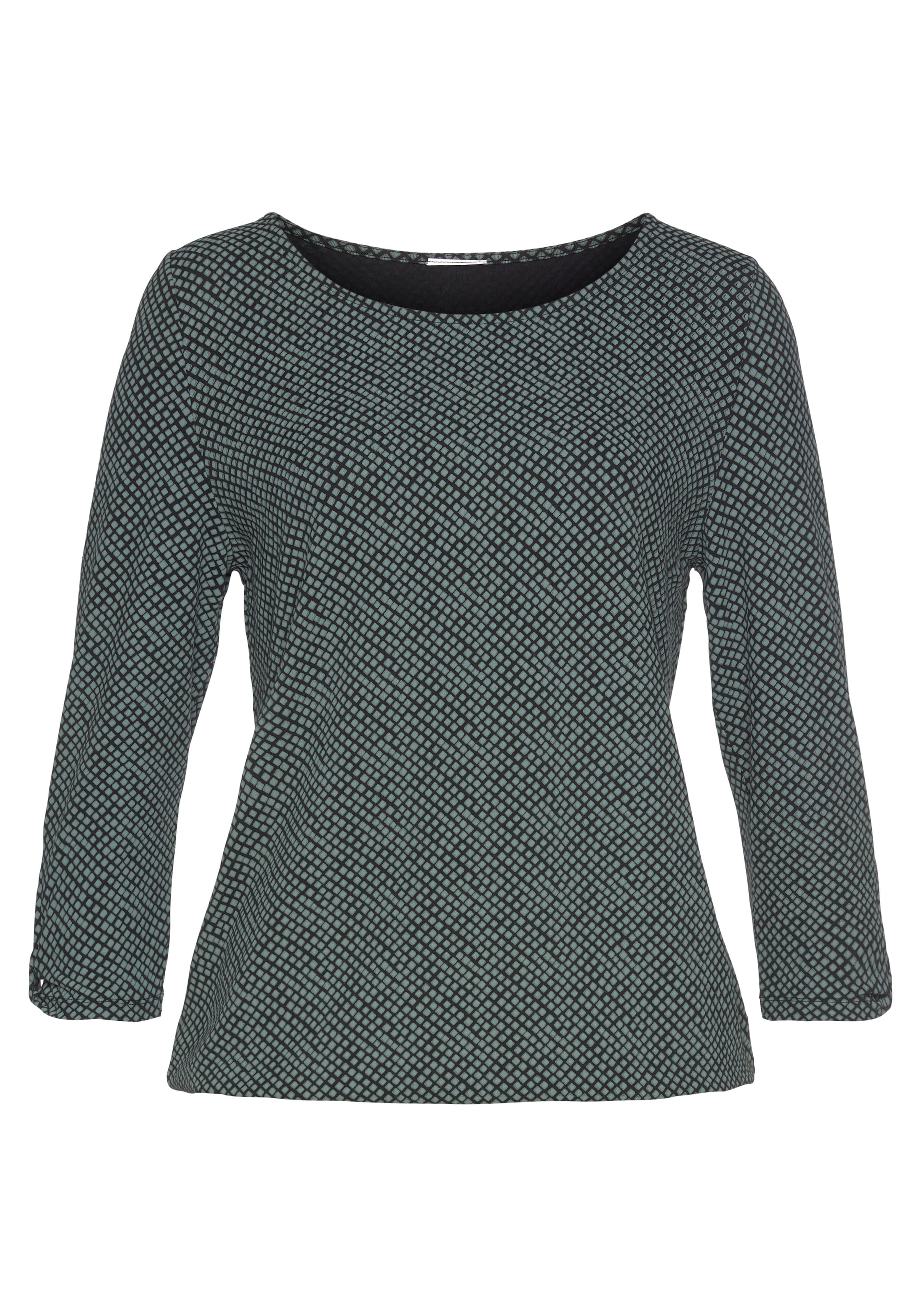 LASCANA Блуза в зелено: отпред