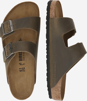 BIRKENSTOCK Pantolette 'Arizona LEOI' i grön