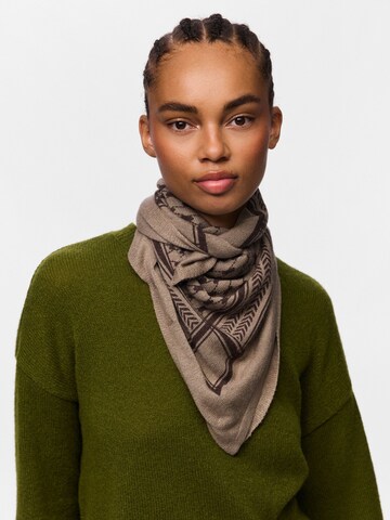 PIECES Sjal i beige: forside