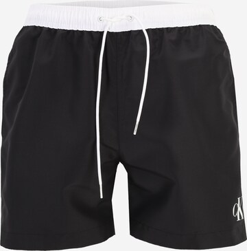 Calvin Klein SwimwearKupaće hlače - crna boja: prednji dio