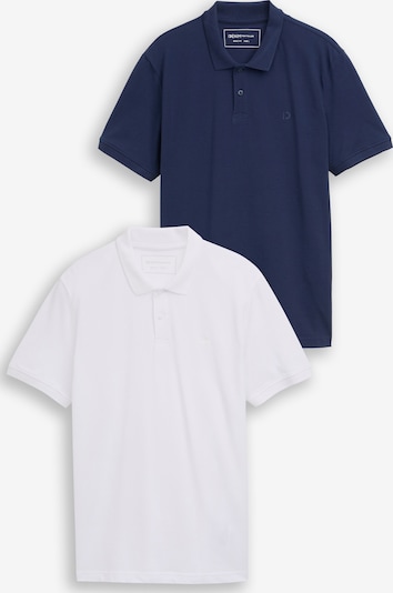 Marškinėliai iš TOM TAILOR DENIM, spalva – tamsiai mėlyna jūros spalva / balta, Prekių apžvalga