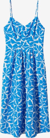 MANGO Summer Dress 'Salinas' in Blue: front