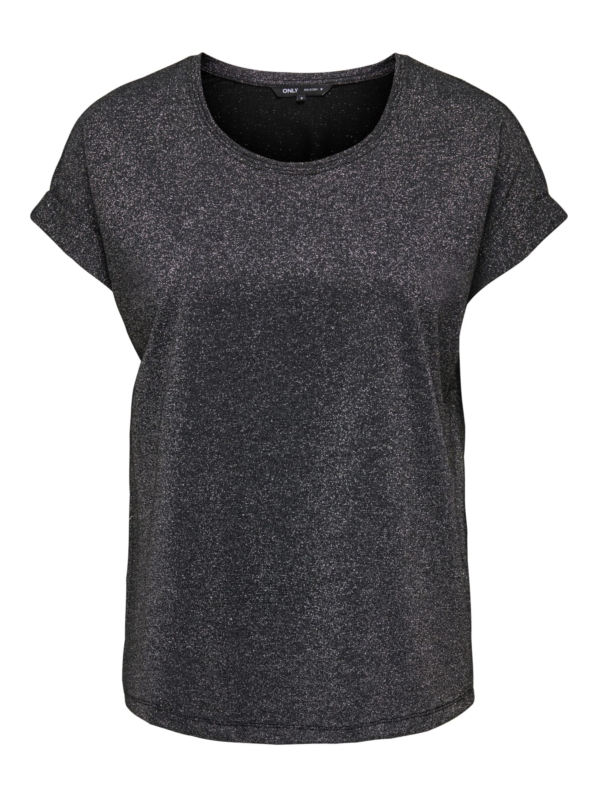 ONLY Shirt 'Moster' in Zwart: voorkant