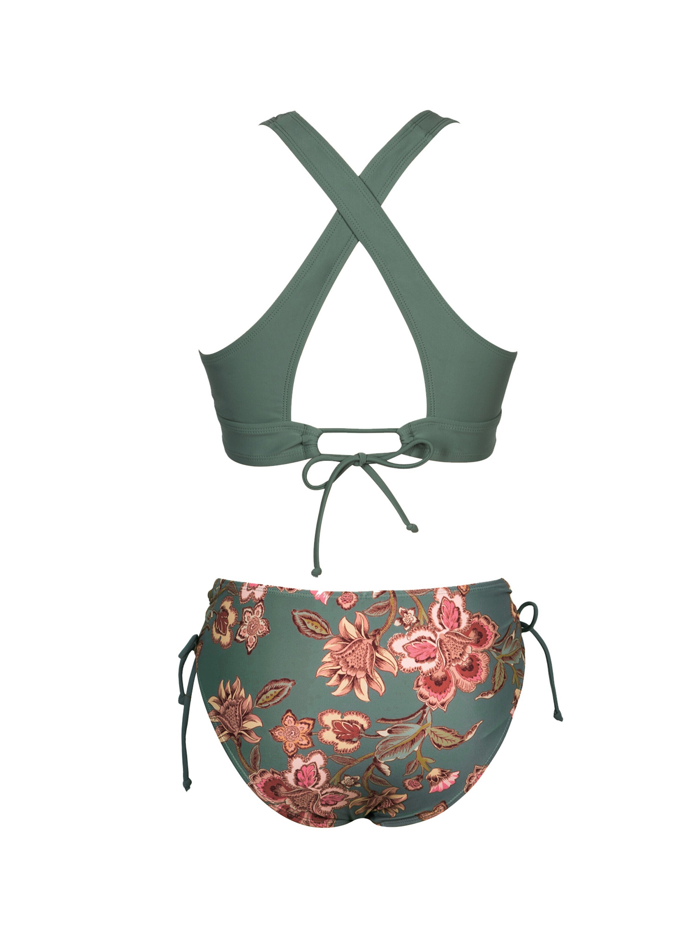 Cupshe Bikini 'Triangle' in Green