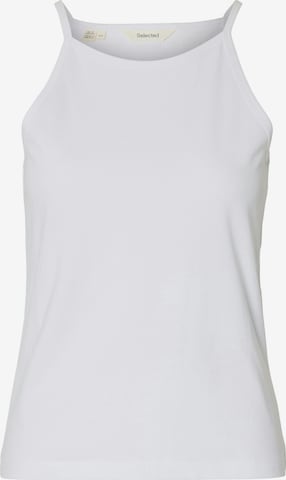SELECTED FEMME Top 'SLFELFRIDA' | bela barva: sprednja stran