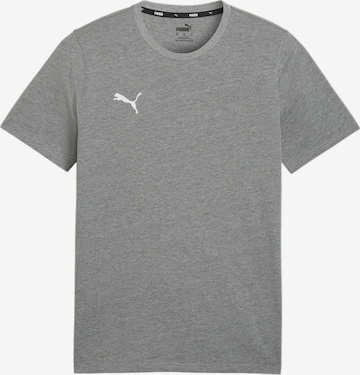 PUMA Regular Functioneel shirt 'teamGoal' in Grijs: voorkant