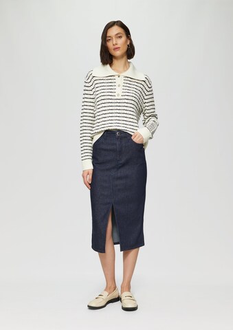 s.Oliver BLACK LABEL Skirt in Blue