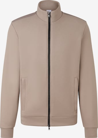 BOGNER Sweatjacke 'Mario' in Beige: Vorderseite