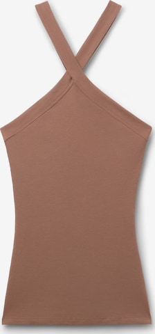 INTIMISSIMI Top in Braun: Vorderseite