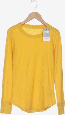 GAP Top & Shirt in XS in Yellow: front