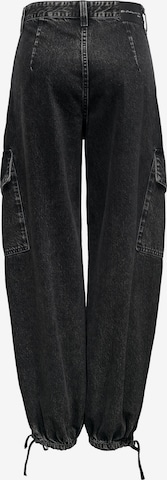 ONLY - Tapered Pantalón vaquero cargo 'Pernille' en negro