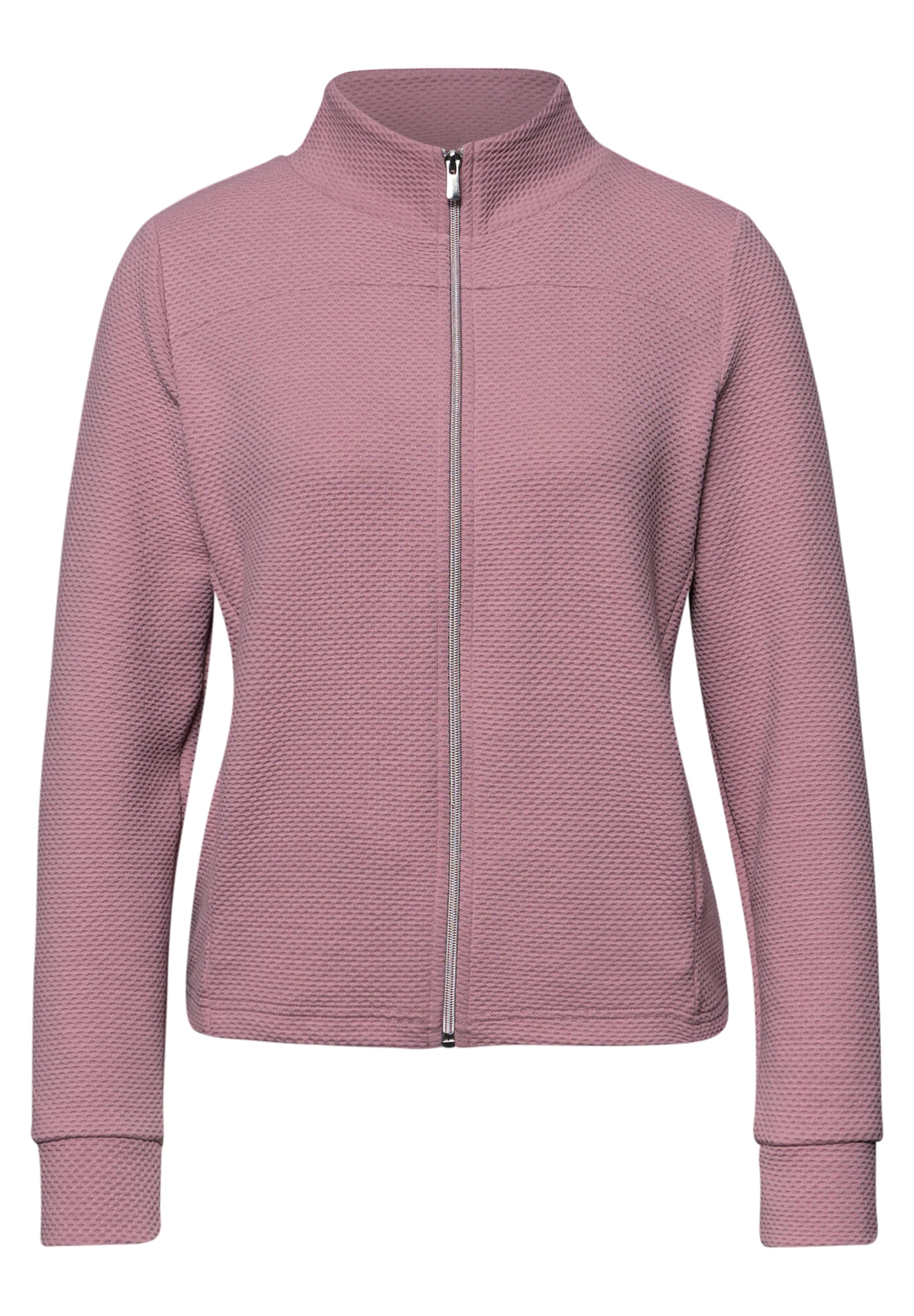 STREET ONE Strickjacke in Pink: Vorderseite