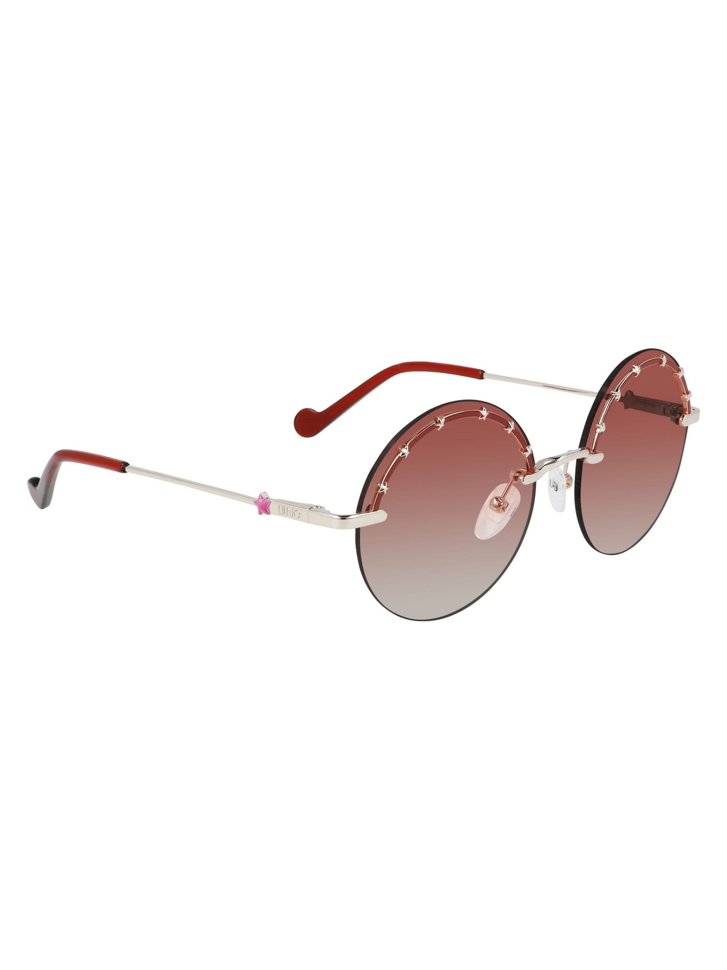 Lunettes de soleil Liu Jo en or