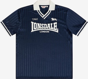 LONSDALE - Camisa 'Footdee' em azul: frente