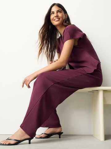 Loosefit Pantaloni di Next in rosso