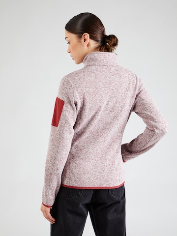 CMP Functionele fleece jas in Rood