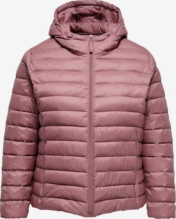 ONLY Carmakoma Between-Season Jacket 'CARTahia' in Pink: front
