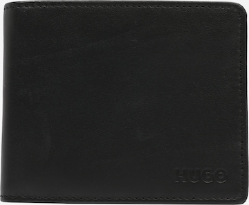 HUGO Wallet 'Subway' in Black: front