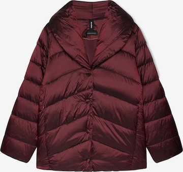 Fiorella Rubino Winterjas in Rood: voorkant