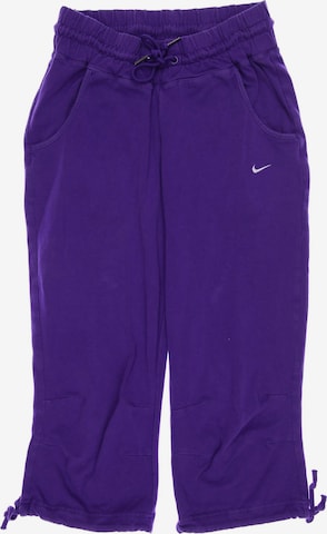 NIKE Stoffhose S in Lila: predná strana