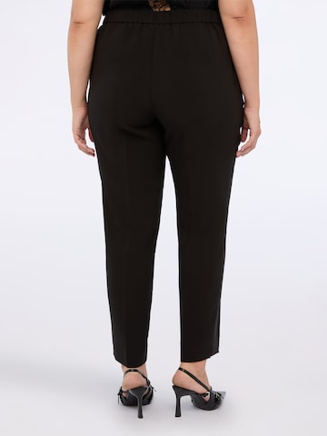 Regular Pantalon Fiorella Rubino en noir