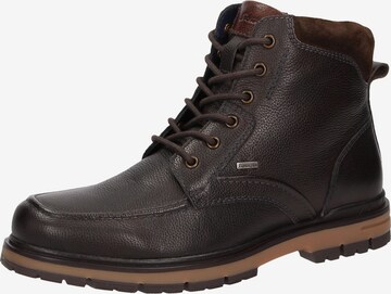 SIOUX Lace-Up Boots 'Jadranko-701' in Brown: front